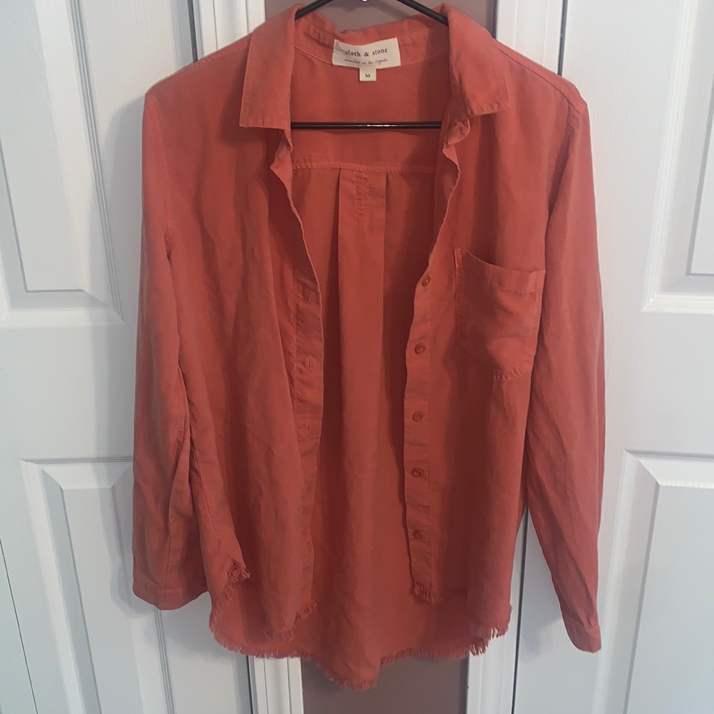 Rust Colored Button Up